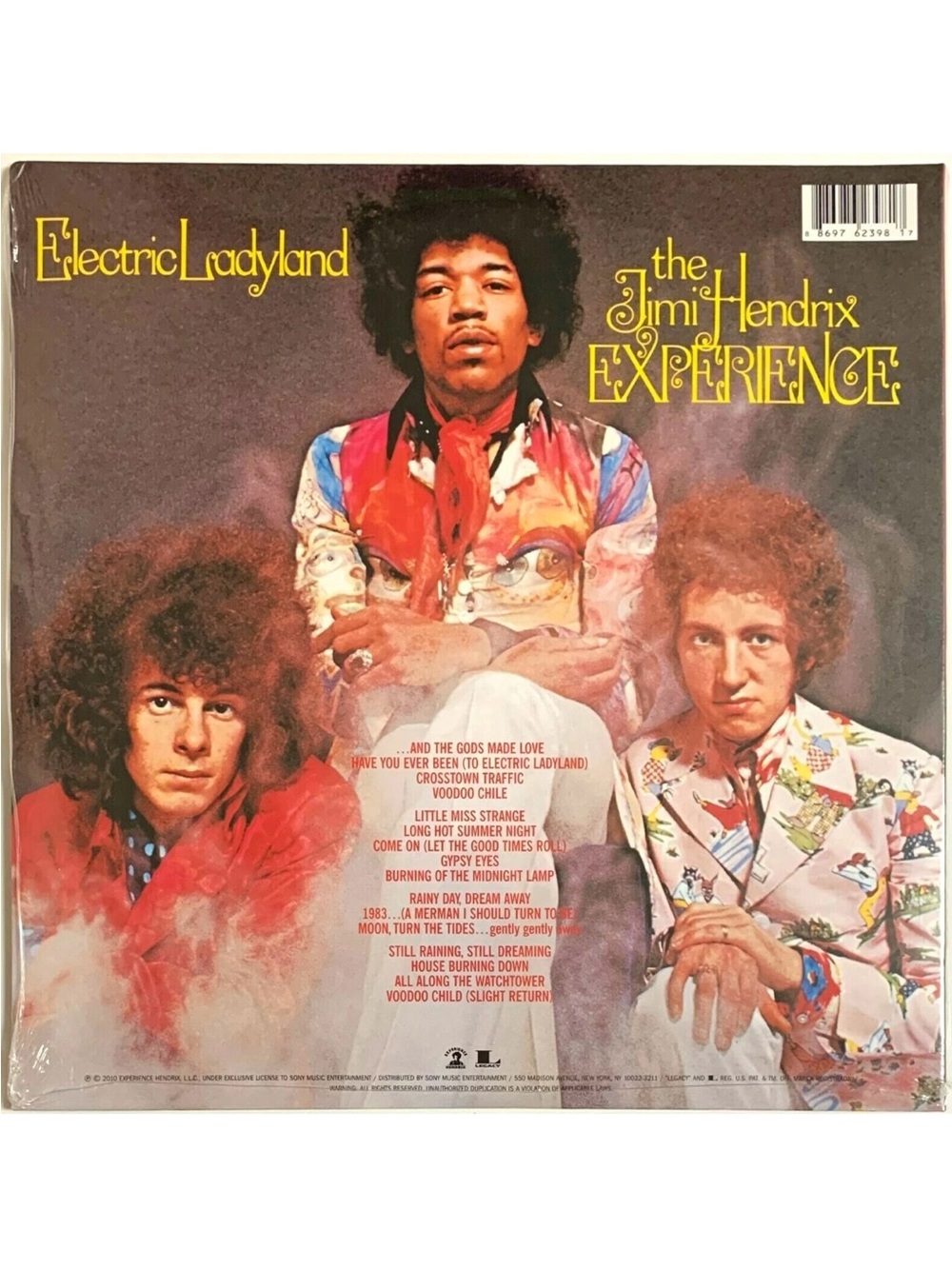 Jimi Hendrix Electric Ladyland Current Pressing LP Vinyl Record Album Lady Land - Picture 2 of 2